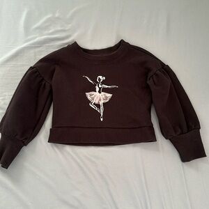 Janie and Jack Ballerina Sweatshirt